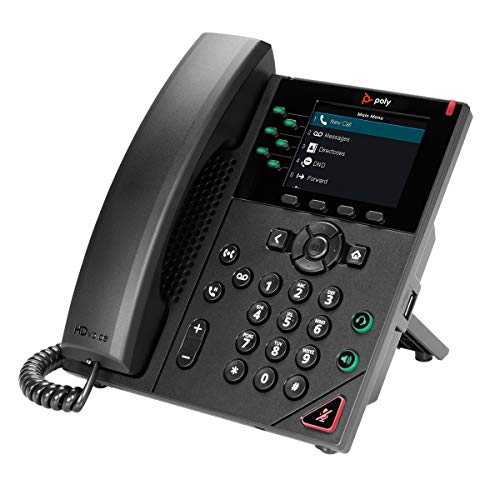 Polycom VVX 350 Business IP Phone (Power Supply Not Included) (Renewed)