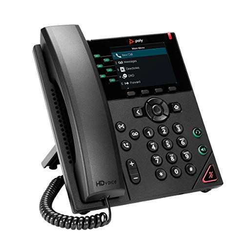 Polycom VVX 350 Business IP Phone (Power Supply Not Included) (Renewed)