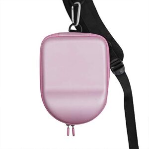 Hermitshell Hard Travel Case for iClever Boostcare Kids Headphones Girls - Cat Ear Wired Headphones for Kids on Ear (Pink)