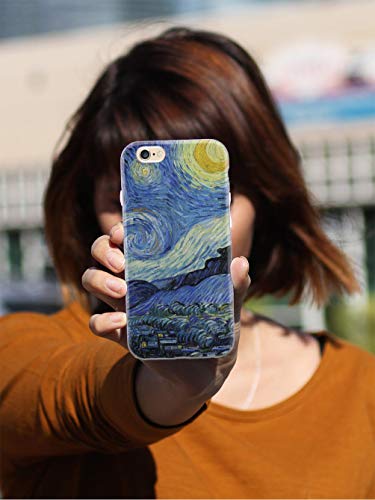 Inspired Cases - 3D Textured Galaxy Note 10 Plus Case - Rubber Bumper Cover - Protective Phone Case for Samsung Galaxy Note 10 Plus - Vincent Van Gogh - Starry Night