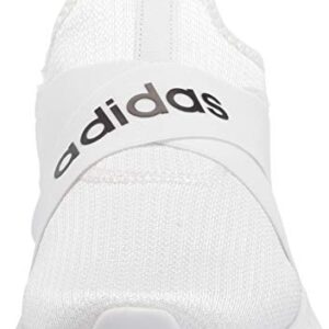 adidas Women's Puremotion Adapt Running Shoe, White/Black/Dove Grey, 8