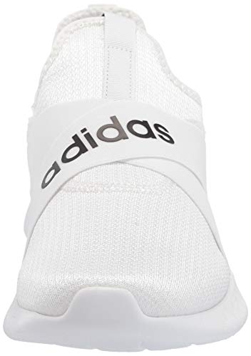 adidas Women's Puremotion Adapt Running Shoe, White/Black/Dove Grey, 8