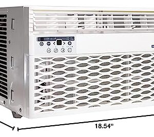 Danby DAC080EB6WDB 8,000 BTU Energy Star Window Air Conditioner, Programmable Timer, LED Display and Remote Control, Ideal for Rooms Up to 350 Square Feet, in White, 8000