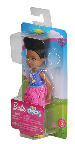 Barbie Club Chelsea Doll, 6-inch Brunette Doll with Space-Themed Graphic, GHV62