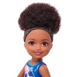 Barbie Club Chelsea Doll, 6-inch Brunette Doll with Space-Themed Graphic, GHV62