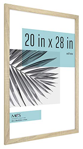 MCS Studio Gallery Frame, Natural Woodgrain, 20 x 28 in, Single