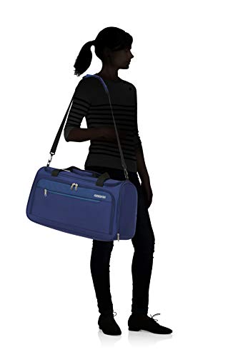 American Tourister Travel Bags, Blue (Combat Navy), S (55 centimeters-50 L)
