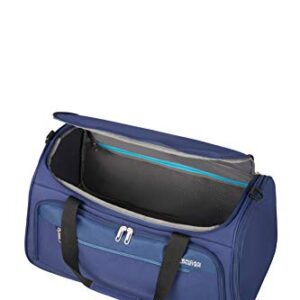 American Tourister Travel Bags, Blue (Combat Navy), S (55 centimeters-50 L)