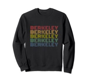 berkeley california retro vintage 70s sweatshirt