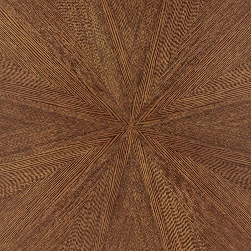 Modway Crossroads 71" Oval Wood Dining Table, Walnut