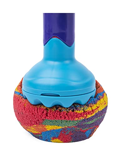 Kinetic Sand, Rainbow Mix Set with 3 Colors of Kinetic Sand (13.5oz) and 6 Tools, Play Sand Sensory Toys for Kids Ages 3 and up