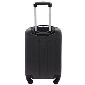 Travelers Club Cosmo Hardside Spinner Luggage, Charcoal Grey, 2-Piece Set (20/28)