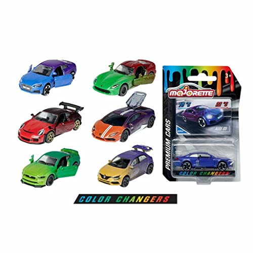 Majorette Colour Changer Die-Cast Vehicles Toy Cars 1 Unit Random Model