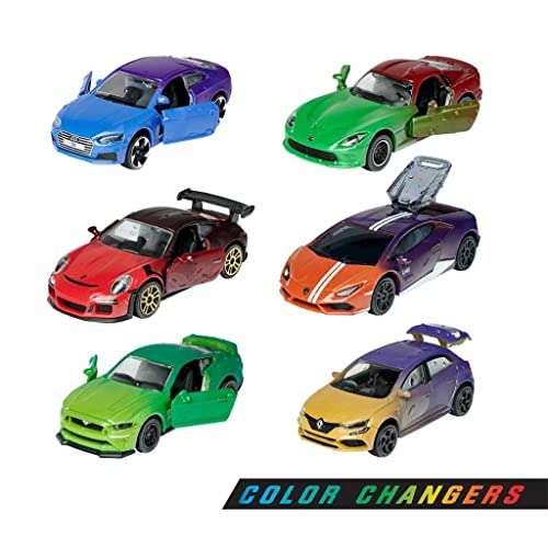 Majorette Colour Changer Die-Cast Vehicles Toy Cars 1 Unit Random Model