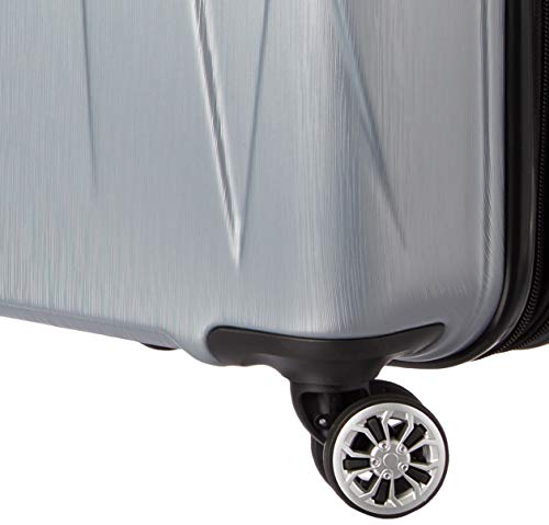 Samsonite Centric 2 Hardside Expandable Luggage with Spinners, Silver, Carry-On 20-Inch