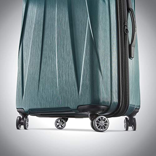 Samsonite Centric 2 Hardside Expandable Luggage with Spinner Wheels, Emerald Green, 3-Piece Set (20/24/28)