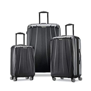 Samsonite Centric 2 Hardside Expandable Luggage with Spinners, Black, Carry-On 20-Inch