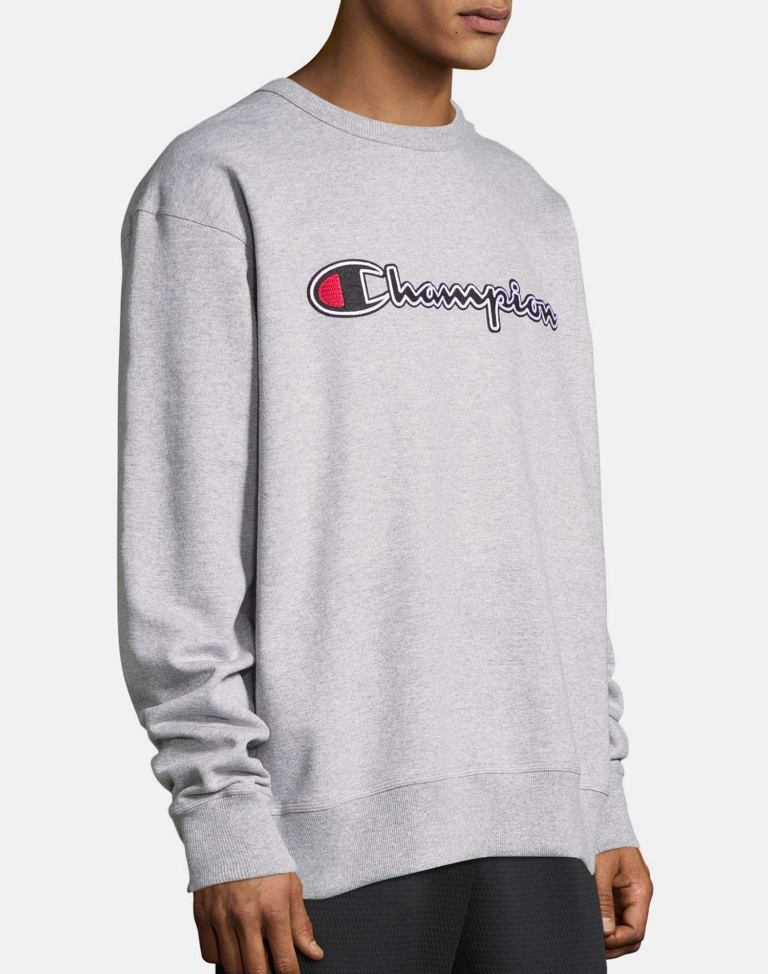 Champion Men's Sweatshirt, Powerblend, Fleece Midweight Crewneck Sweatshirt(Reg. or Big & Tall)