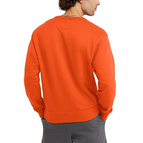 Champion Men's Crewneck, Powerblend Fleece Sweatshirt, Crewneck Sweatshirts(Reg. or Big & Tall)