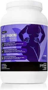 gluteboost thickfix curve enhancing weight gainer shake - grass-fed whey protein powder with amino acids - increase curves and muscle mass - volumizer supplement for women - creamy vanilla