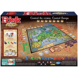 Winning Moves Games Risk Europe, Blue