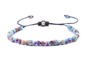 starto boho beads bracelets stone japser fancy friendship bracelets lovers couples yoga bracelet jewelry gifts