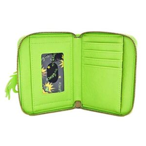 Loungefly x Dr. Seuss The Grinch Cosplay Zip Around Faux Leather Wallet