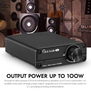 Douk Audio G4 Subwoofer Full-Frequency Mono Channel Digital Power Amplifier 100W