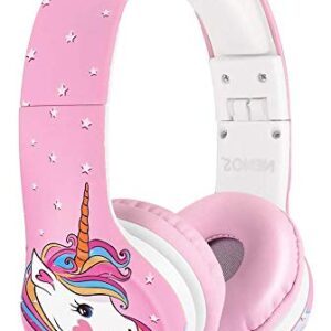 NENOS Kids Headphones Children’s Headphones for Kids Toddler Headphones Limited Volume Unicorn Unicorn