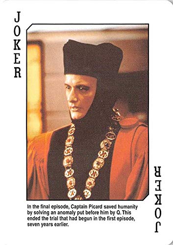 John de Lancie as Q trading card Star Trek Next Generation 1992 gaming #JK