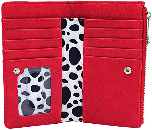 Loungefly Disney 101 Dalmatians Striped Faux Leather Wallet