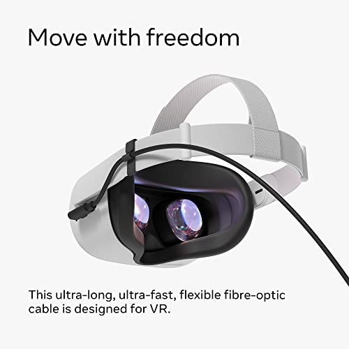 Quest 2 Link Cable - Virtual Reality Headset Cable for Quest 2 and Quest - 16FT (5M) - PC VR