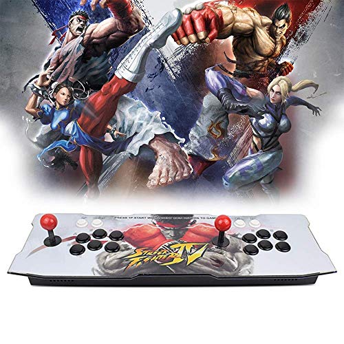 XFUNY. Arcade Game Console 1080P 3D & 2D Games 8000 in 1 Pandora's Box 3D 2 Players Arcade Machine with Arcade Joystick Support Expand Games for PC / Laptop / TV / PS3 (B)