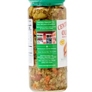 Central Grocery Olive Salad - 16oz (Pack of 2) Perfect for Muffulettas, Sandwiches, Pizza Toppings, Pastas, Hot Dog Topper and More