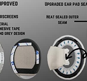 Premium Replacement NC700 Ear Pads / NC700 UC Pads Cushions Compatible with Bose NC700 Headphones/Bose Noise Cancelling 700 Headphones/Bose NC700 UC Headphones (White). Great Comfort/Durability