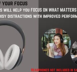 Premium Replacement NC700 Ear Pads / NC700 UC Pads Cushions Compatible with Bose NC700 Headphones/Bose Noise Cancelling 700 Headphones/Bose NC700 UC Headphones (White). Great Comfort/Durability