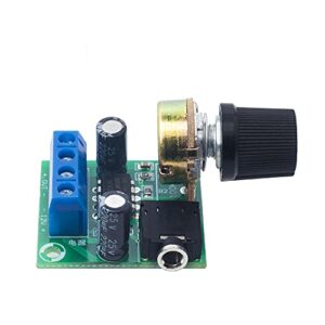 Acxico 2Pcs LM386 10W Mini Power Amplifier Board Audio Amplifier Module DC 3-12V Volume Adjustable Control