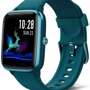 Fitpolo Smart Watch for Android and iOS Phones IP68 Swimming Waterproof Fitness Tracker Fitness Watch Heart Rate Monitor Smart Watches for Men Women (Green)