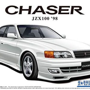 Aoshima 58596 The Model Car 016 Toyota JZX100 Chaser Tourer V 1998 1/24 Scale Kit