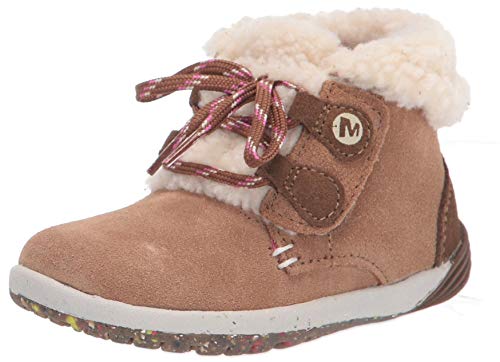 Merrell Bare Steps Cocoa Boot, Chestnut, 10 US Unisex Little Kid