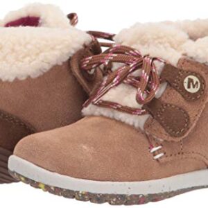 Merrell Bare Steps Cocoa Boot, Chestnut, 10 US Unisex Little Kid