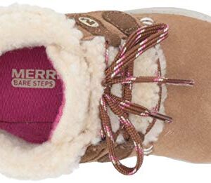 Merrell Bare Steps Cocoa Boot, Chestnut, 10 US Unisex Little Kid