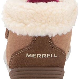 Merrell Bare Steps Cocoa Boot, Chestnut, 10 US Unisex Little Kid