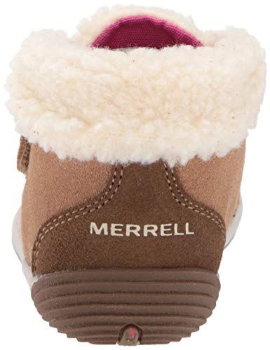 Merrell Bare Steps Cocoa Boot, Chestnut, 10 US Unisex Little Kid