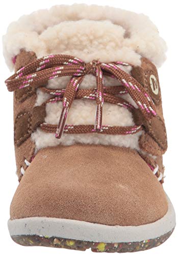 Merrell Bare Steps Cocoa Boot, Chestnut, 10 US Unisex Little Kid