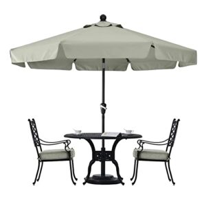 abccanopy premium patio umbrellas 7.5' light gray