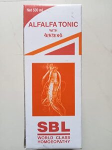 sbl homeopathy alfalfa tonic (115ml)