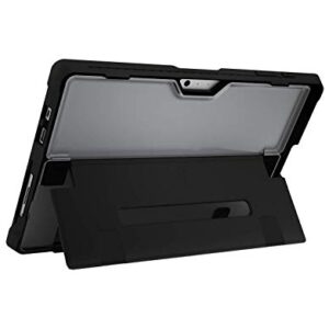 STM Dux Shell for Microsoft Surface Pro 4/5/6/7/7+ - Rugged and Protective case with Pen Storage - Black (stm-222-260L-01)