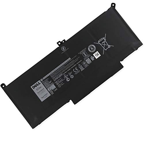 DELL F3YGT Notebook Battery 7.6V 60Wh Replaceable for Dell Latitude 7280 7290 7380 7390 7480 7490 Laptop