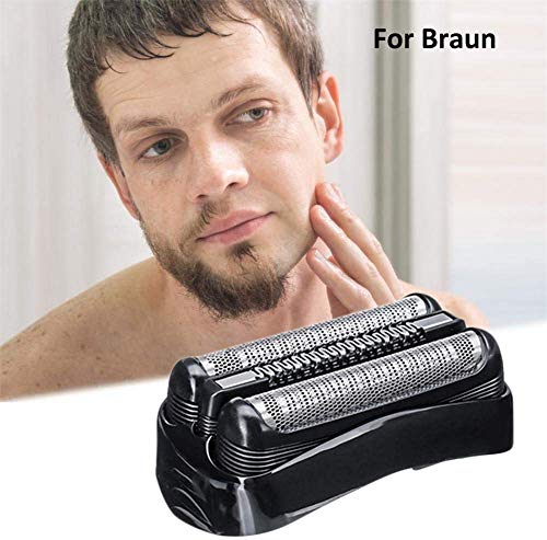 Shaver Foil & Cutter Blade for Braun Series 3 32S 320S-4 340S-4 350CC-4 330S-4 Silver